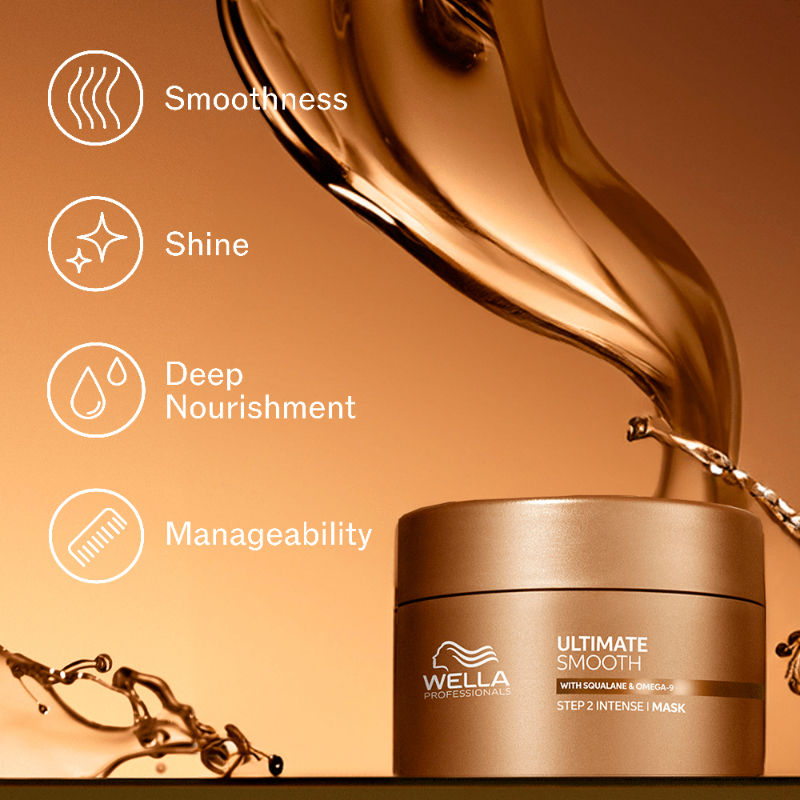 Wella Professionals Ultimate Smooth Hair Mask, 30ml Buy at Indicrest Image 2