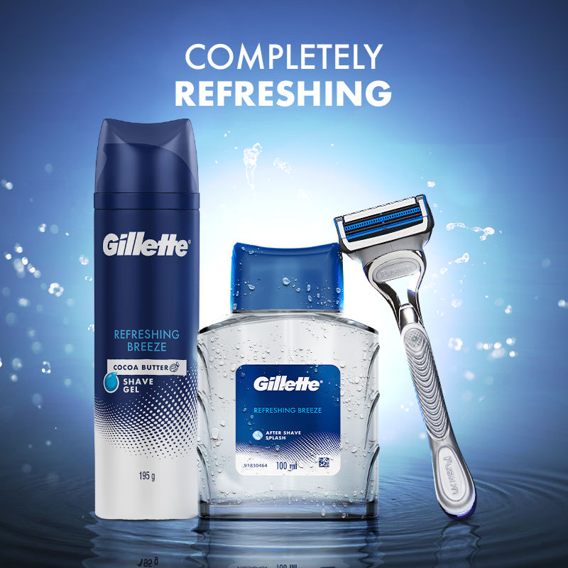 Gillette After Shave Splash Refreshing Breeze, 100ml Buy at Indicrest Image 6