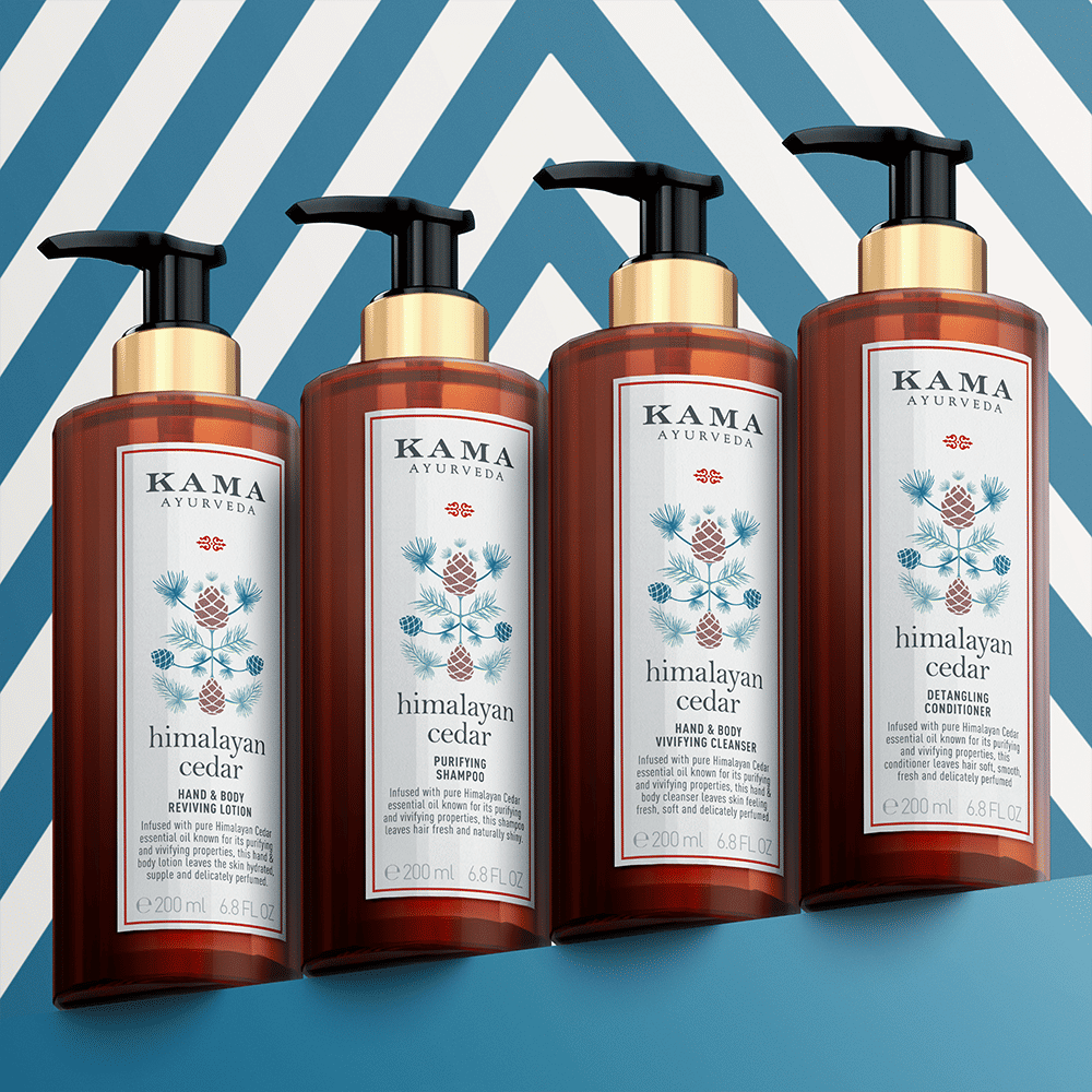 Kama Ayurveda Himalayan Cedar Lightweight & Reviving with Paraben Free Hand And Body Lotion, 200ml