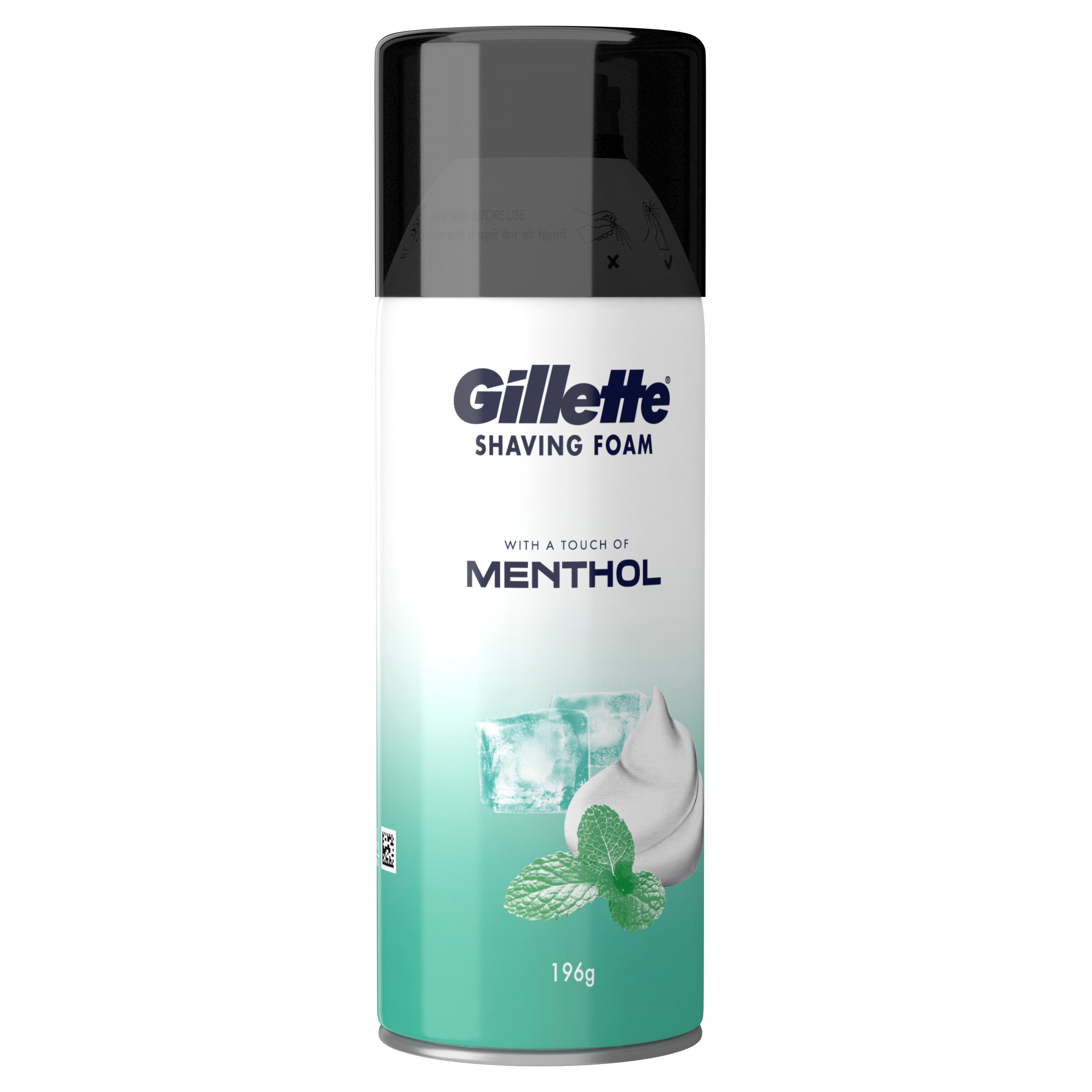 Gillette Classic Menthol Shaving Foam, 196g Buy at Indicrest