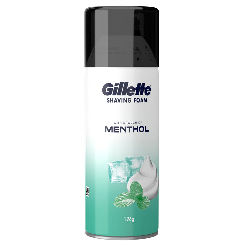 Gillette Classic Menthol Shaving Foam, 196g Buy at Indicrest