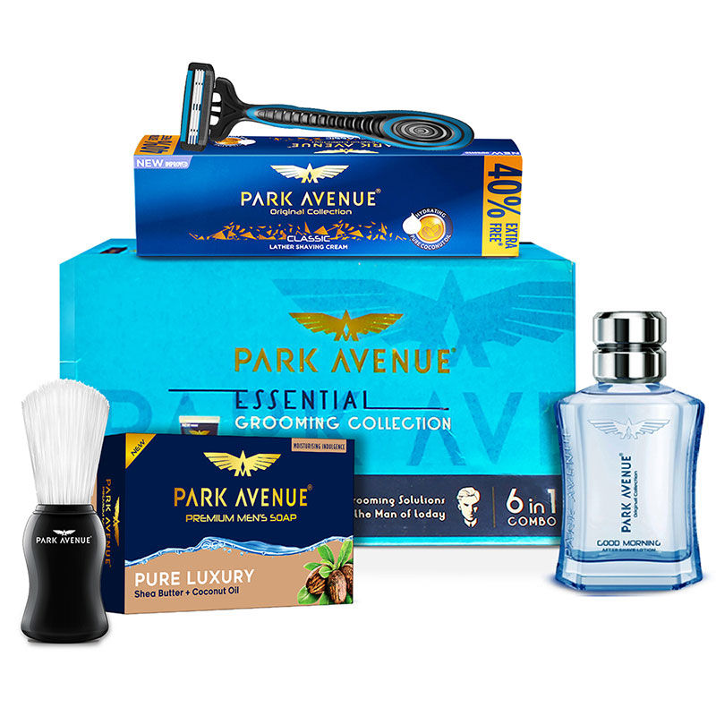 Park Avenue Essential Grooming Kit 7 in 1 Combo, 209g+85ml Buy at Indicrest
