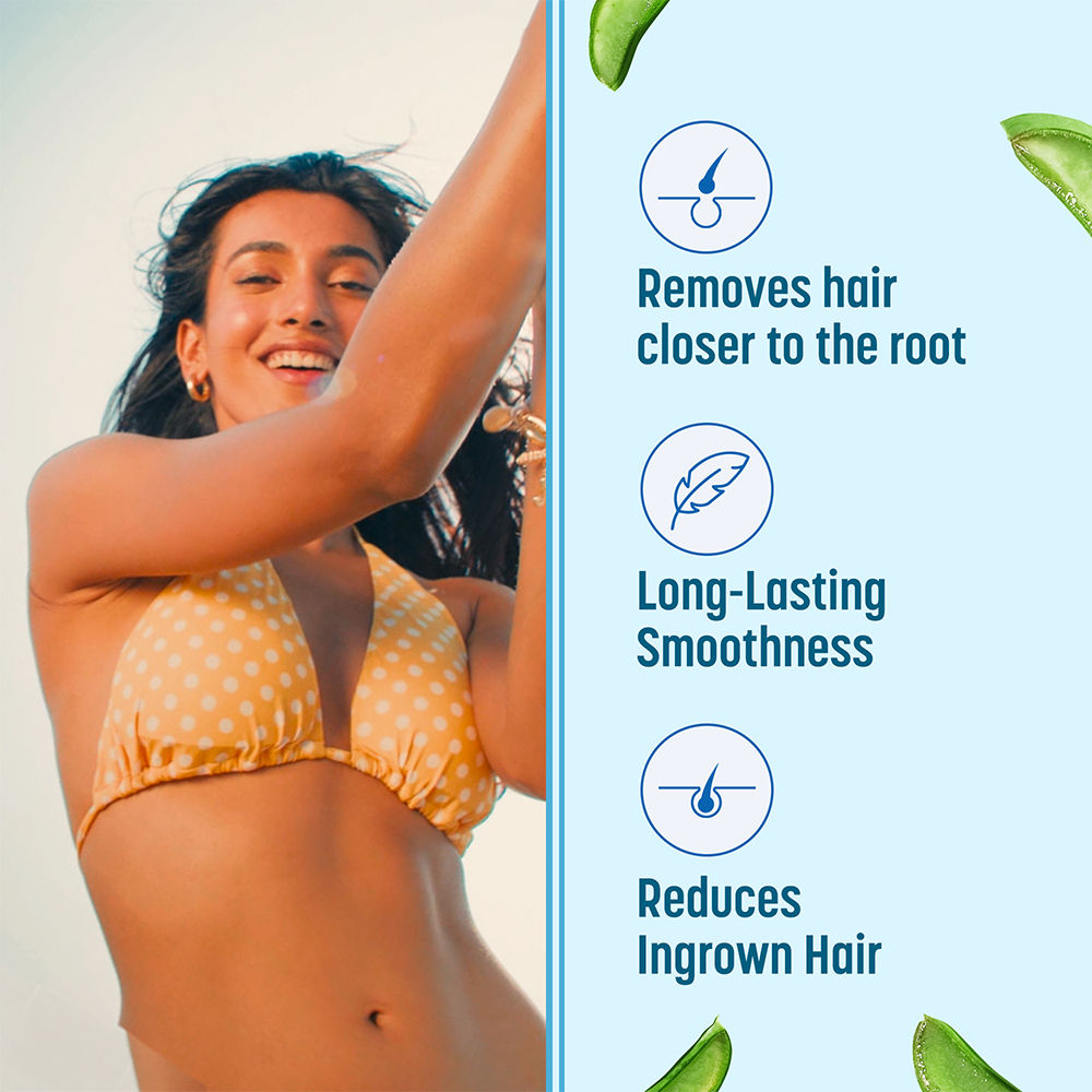 Veet Hair Removal Cream For Sensitive Skin, 50g Buy at Indicrest Image 3