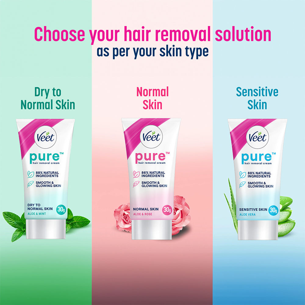 Veet Hair Removal Cream For Normal Skin, 30g Buy at Indicrest Image 9