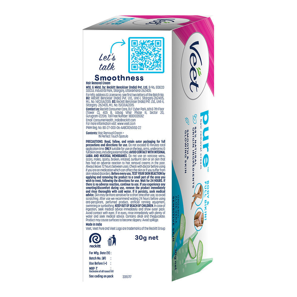 Veet Hair Removal Cream For Sensitive Skin, 30g Buy at Indicrest Image 12