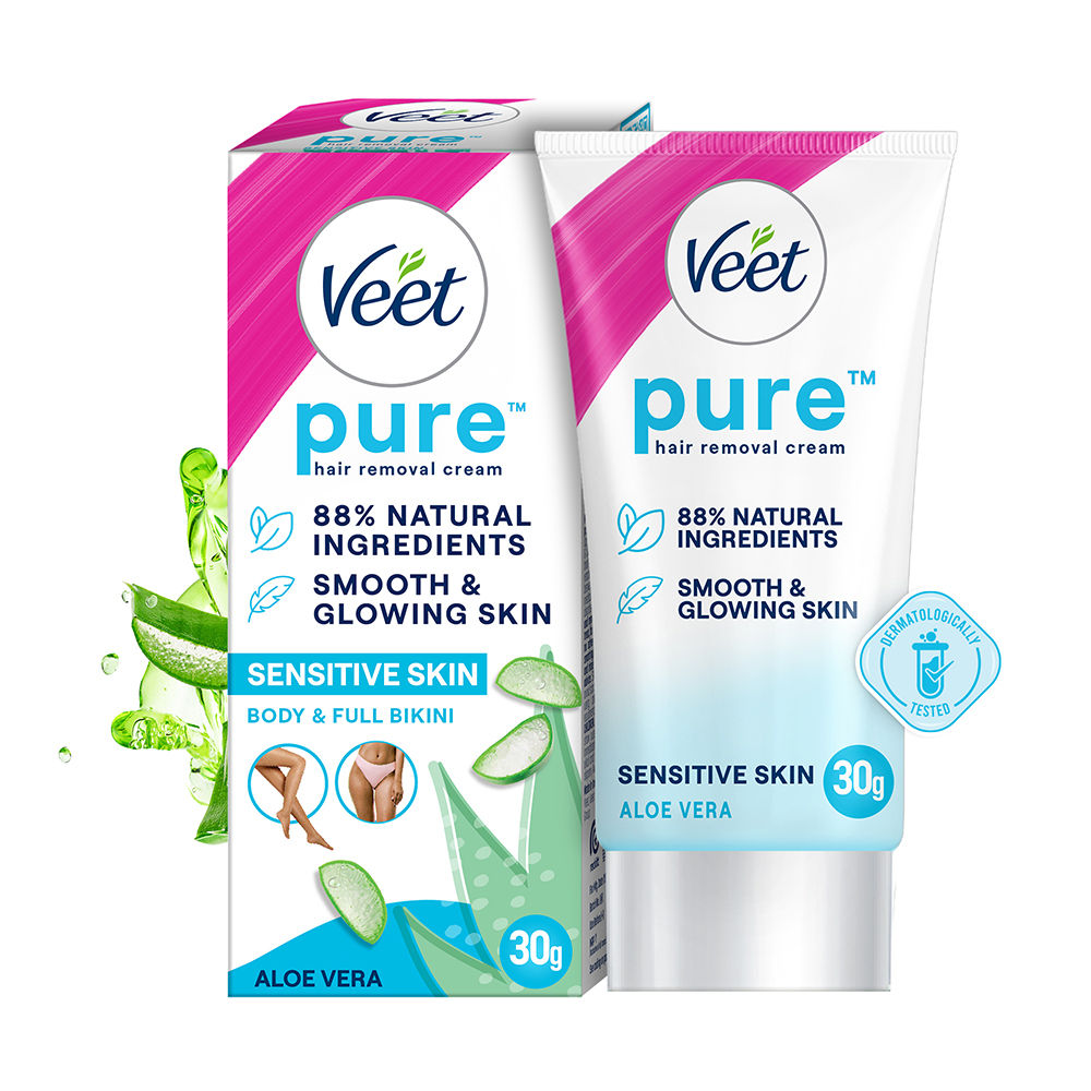 Veet Hair Removal Cream For Sensitive Skin, 30g Buy at Indicrest