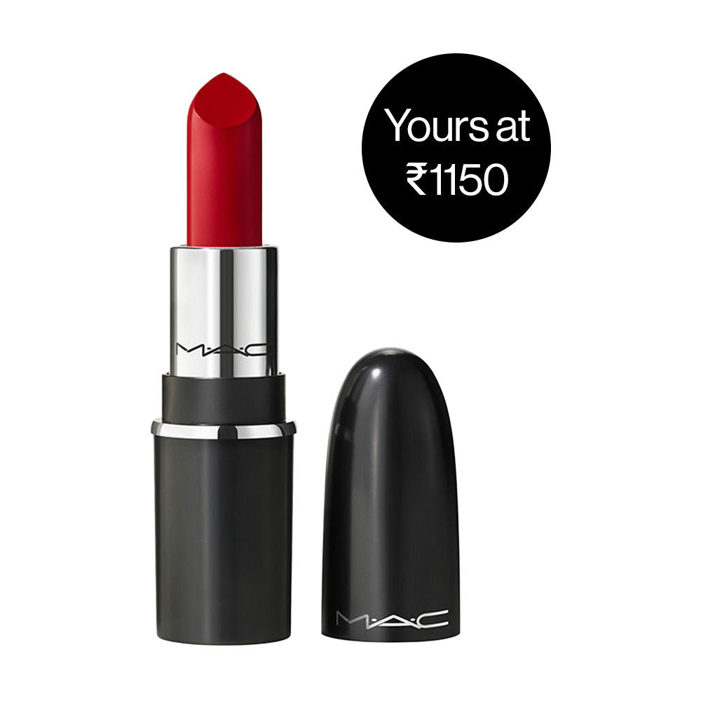 M.A.C MACximal Mini Matte Red Lipstick - Ruby Woo, 1.7g Buy at Indicrest
