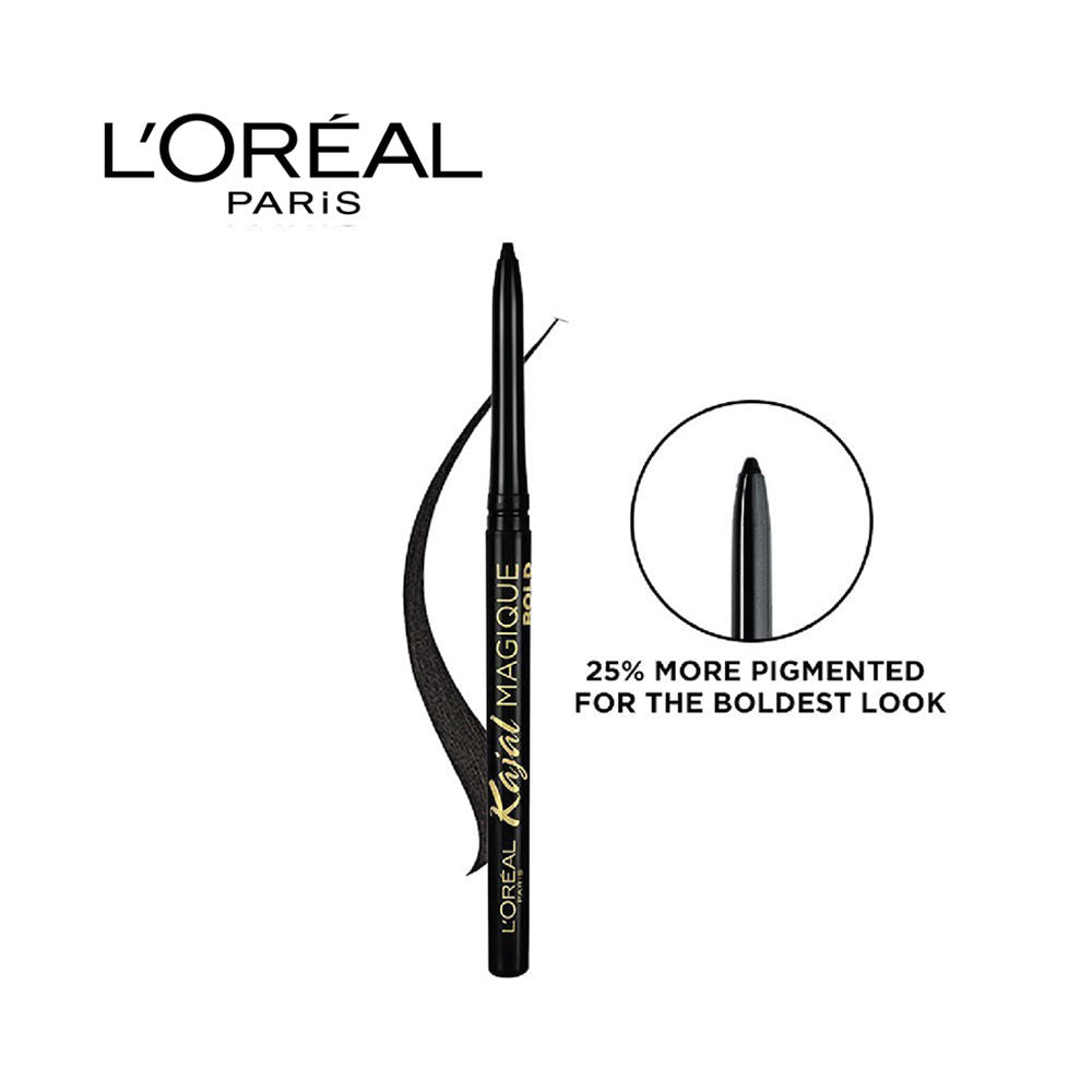 L'Oreal Paris Kajal Magique Bold - Black, 0.35g Buy at Indicrest Image 3