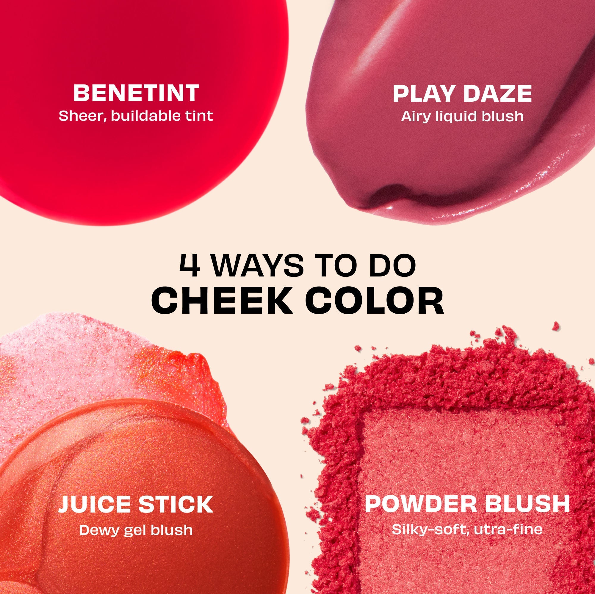 Benefit Cosmetics Juice Stick Dewy Gel Blush - Figgie Cool Purple-Pink, 8g
