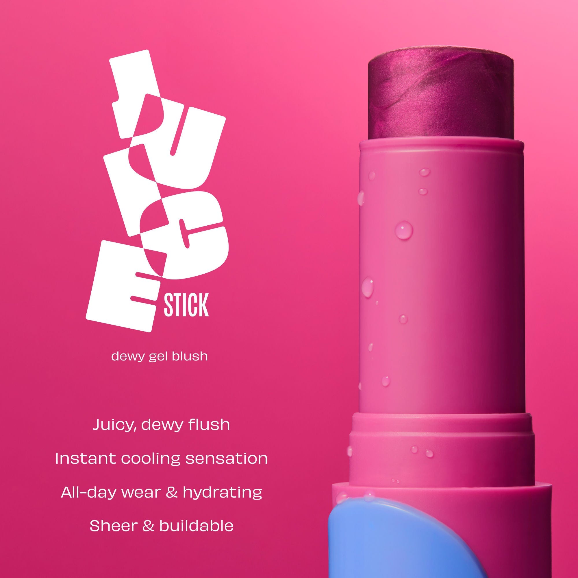 Benefit Cosmetics Juice Stick Dewy Gel Blush - Figgie Cool Purple-Pink, 8g