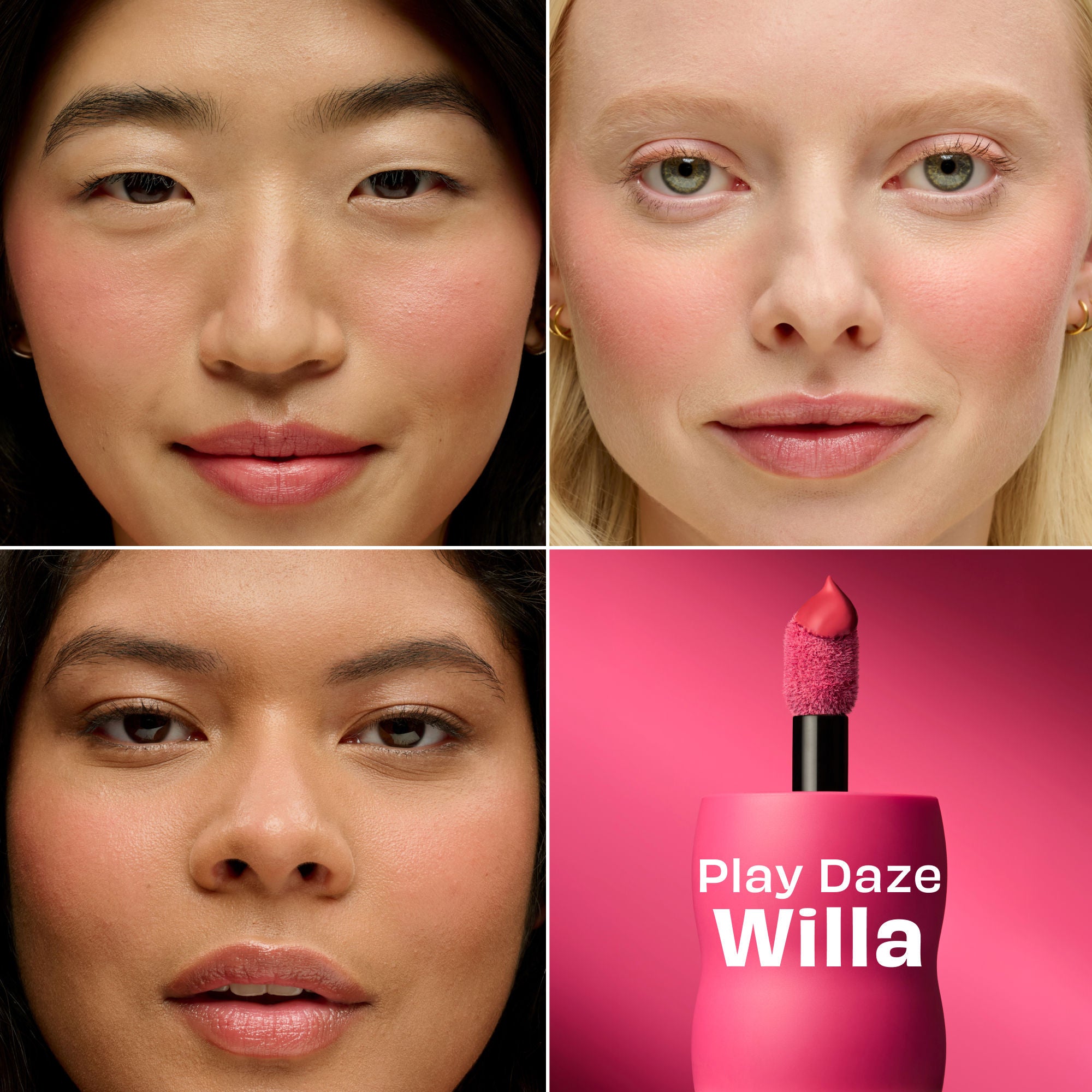 Benefit Cosmetics Play Daze Airy Liquid Blush - Willa Soft Neutral-Rose, 6ml