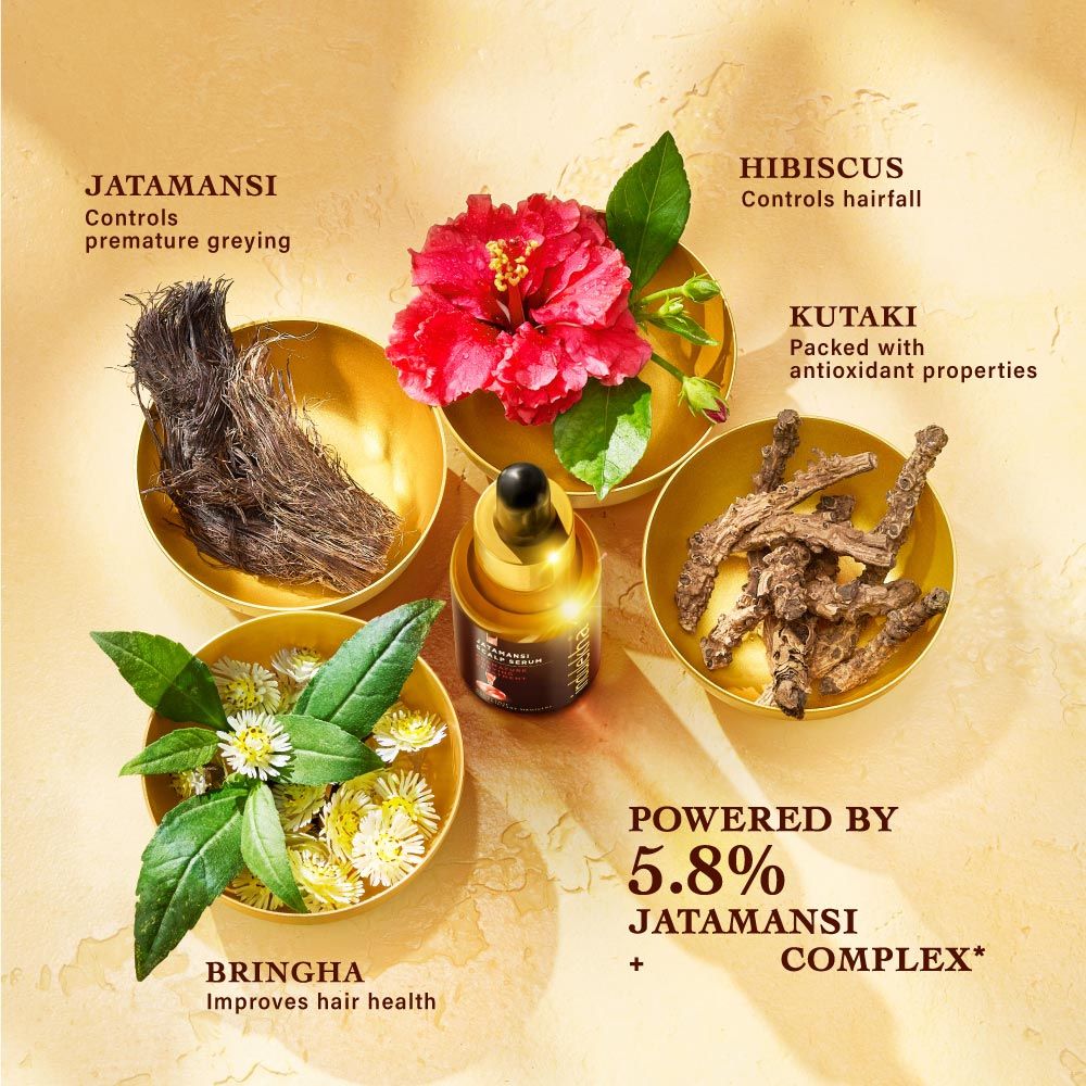 Indulekha Jatamansi Premature Greying Treatment Scalp Serum, 30ml Buy at Indicrest Image 5