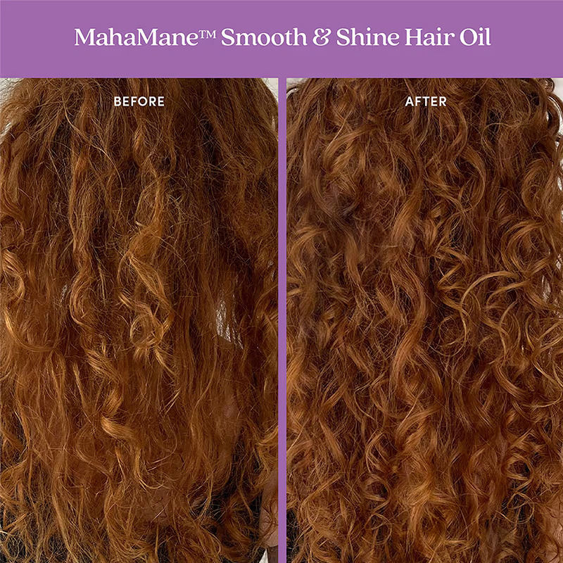 Fable & Mane Mahamane Smooth & Shine Hair Oil, 14.4ml