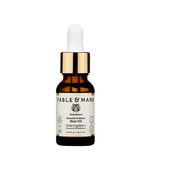 Fable & Mane Mahamane Smooth & Shine Hair Oil, 14.4ml