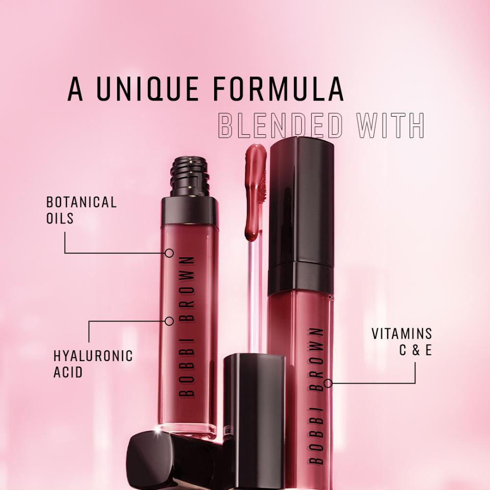 Bobbi Brown Crushed Oil Infused Gloss with Hyaluronic Acid, Vitamin C & E - Free Spirit, 6ml