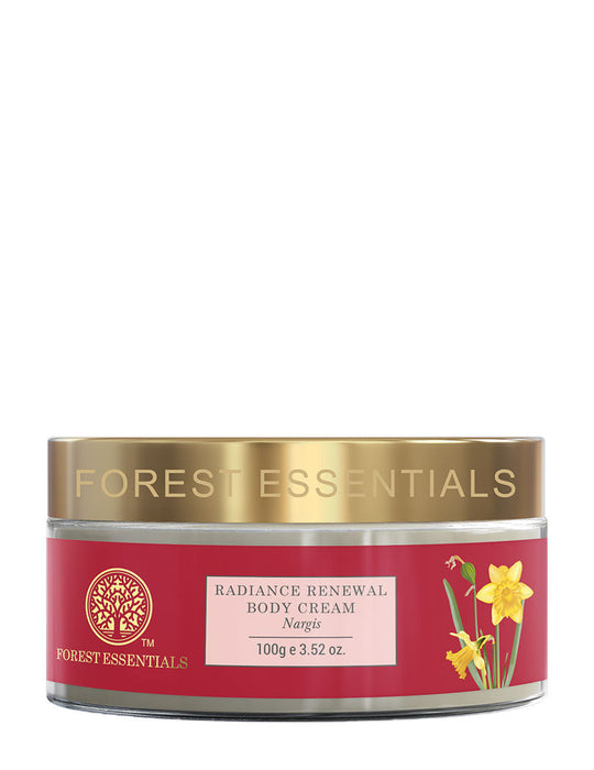 Forest Essentials Radiance Renewal Body Cream rgis - For Dry Skin Repair, 100 g, Buy from Indicrest