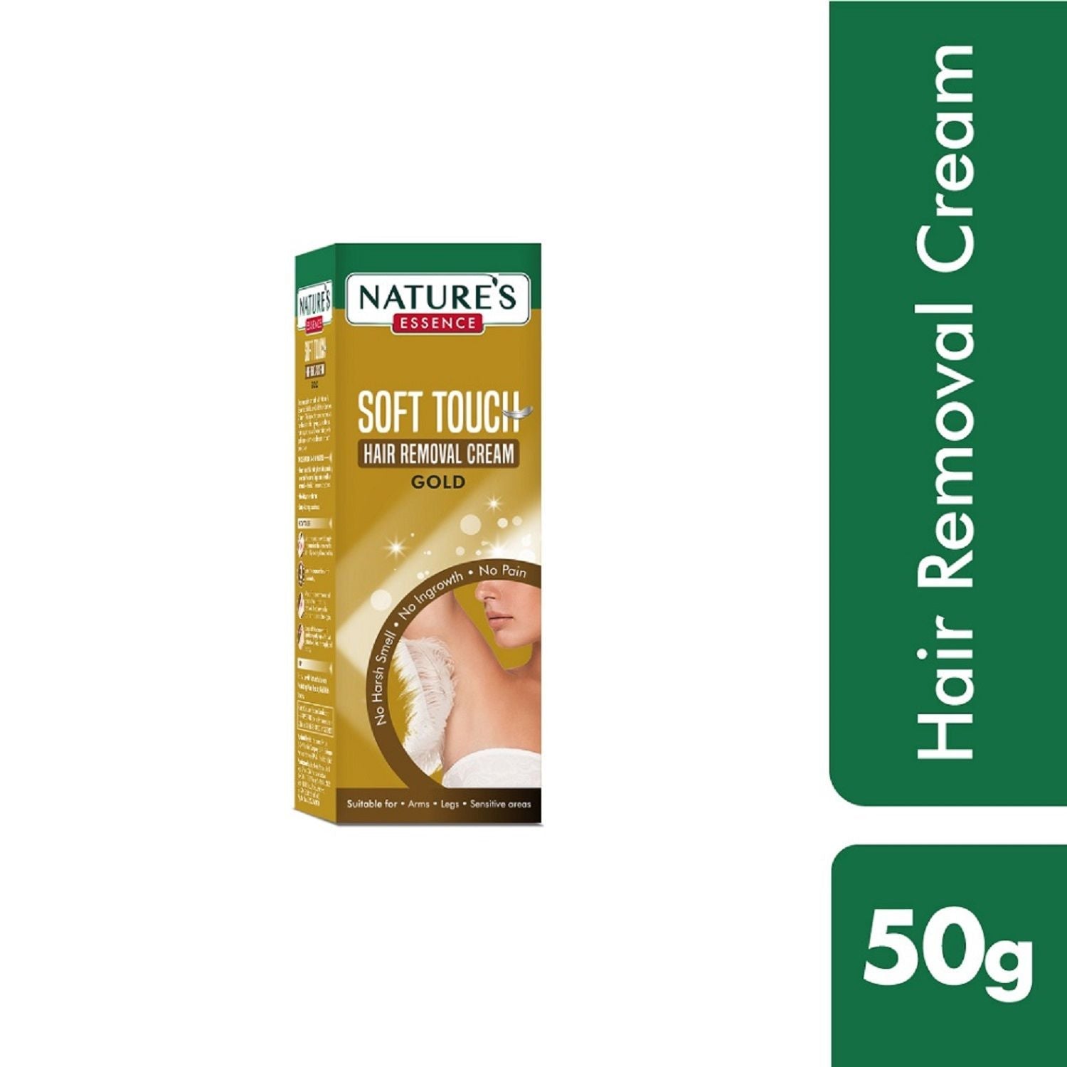 Nature's EssenceHair Removal Cream Gold - For All Skin Types, 50g Buy at Indicrest