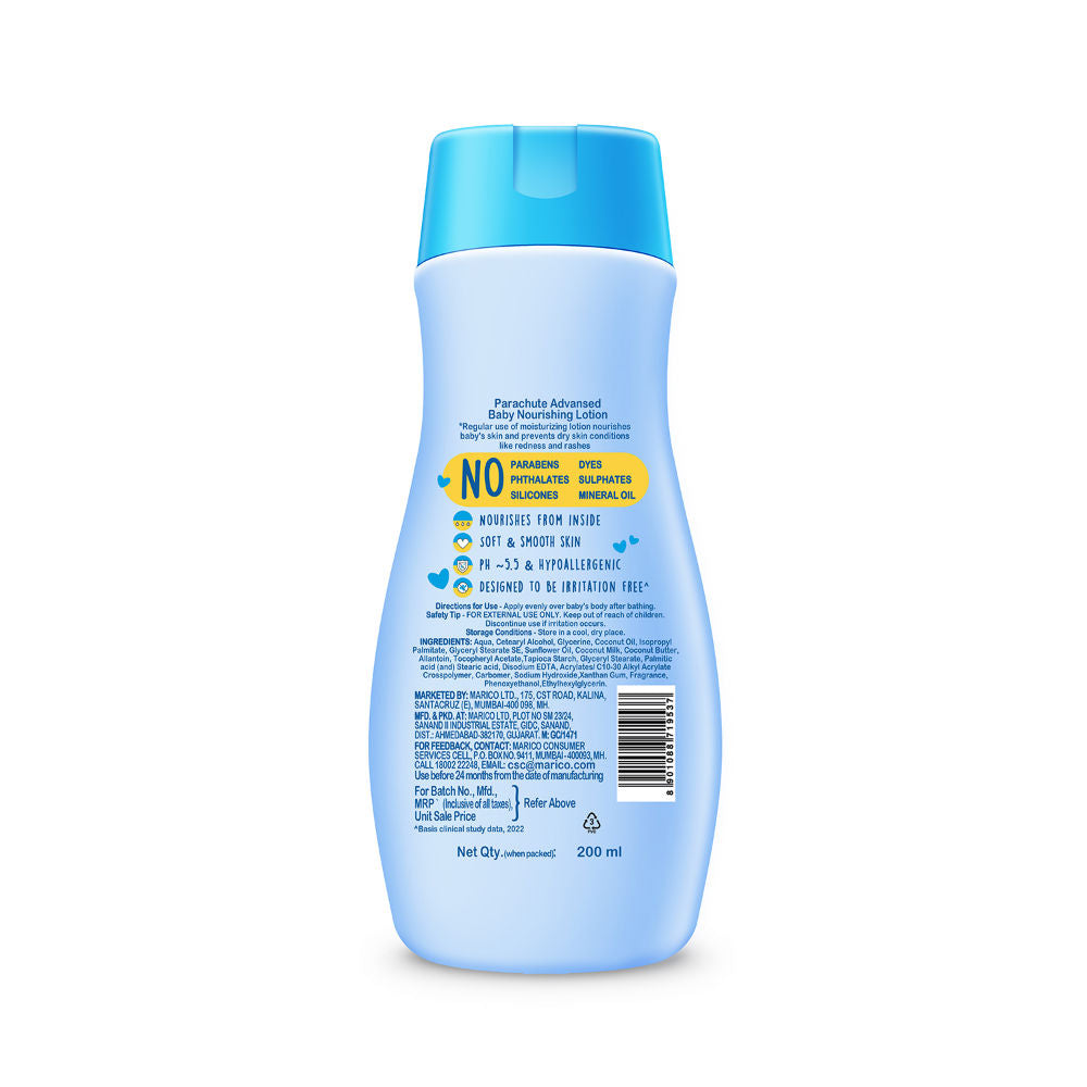 Parachute Advansed Baby Lotion, 200ml Buy at Indicrest Image 2