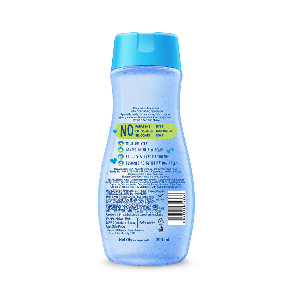 Parachute Advansed Baby Nourishing Shampoo, 200ml Buy at Indicrest Image 2