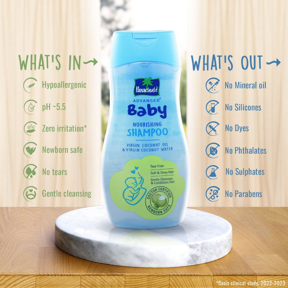 Parachute Advansed Baby Shampoo, 410ml Buy at Indicrest Image 5