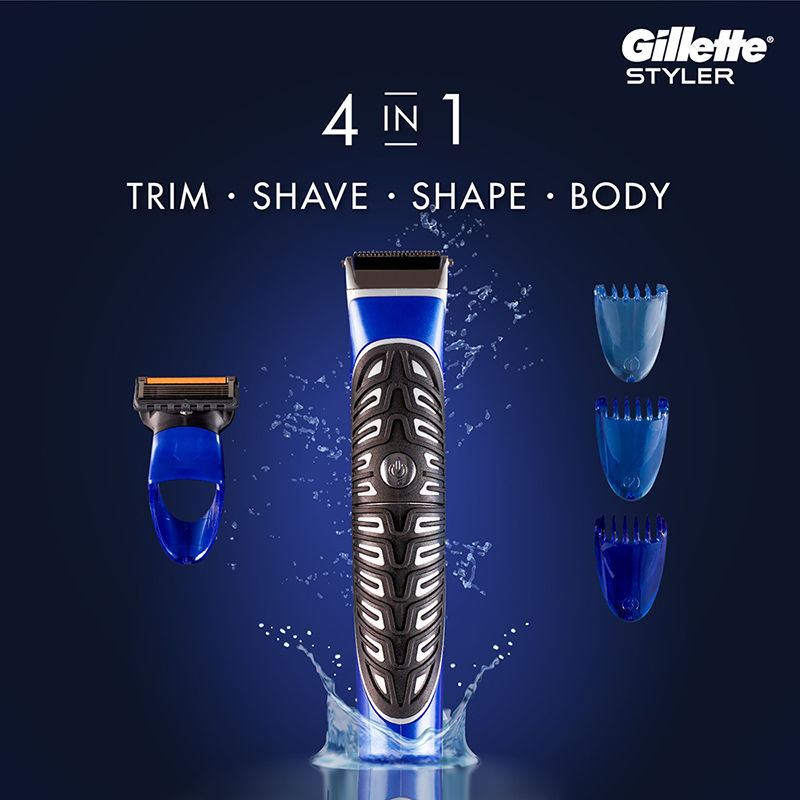 Gillette Fusion Proglide 4-In-1 Styler for Trimming, Shaving and Shaping Buy at Indicrest Image 5
