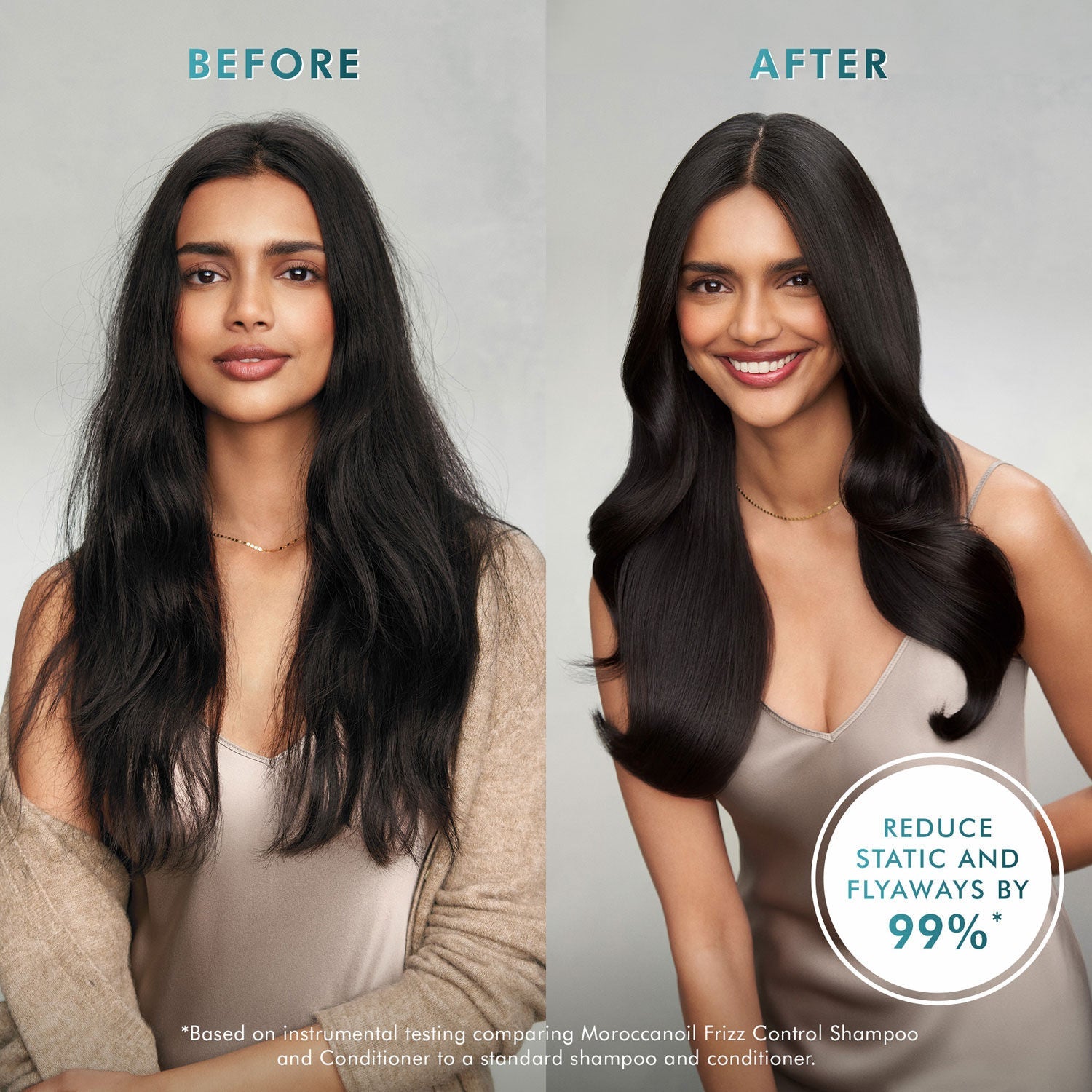 Moroccanoil Frizz Control Shampoo | Argan Oil | Anti-Frizz, Smoothens Hair & Reduces Frizz All Hair, 70ml