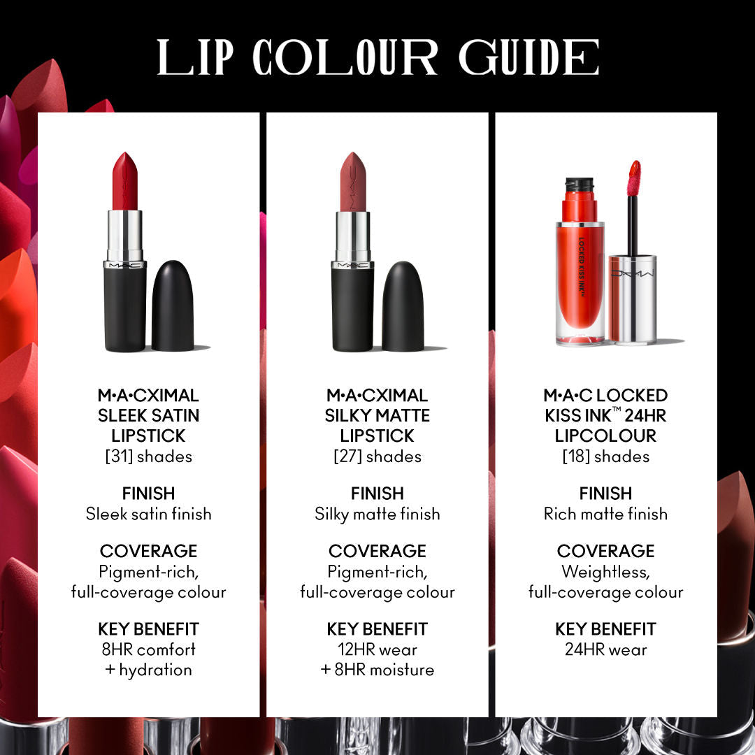 M.A.C MACximal Satin Lipstick - Dubonnet, 3.5g Buy at Indicrest Image 6