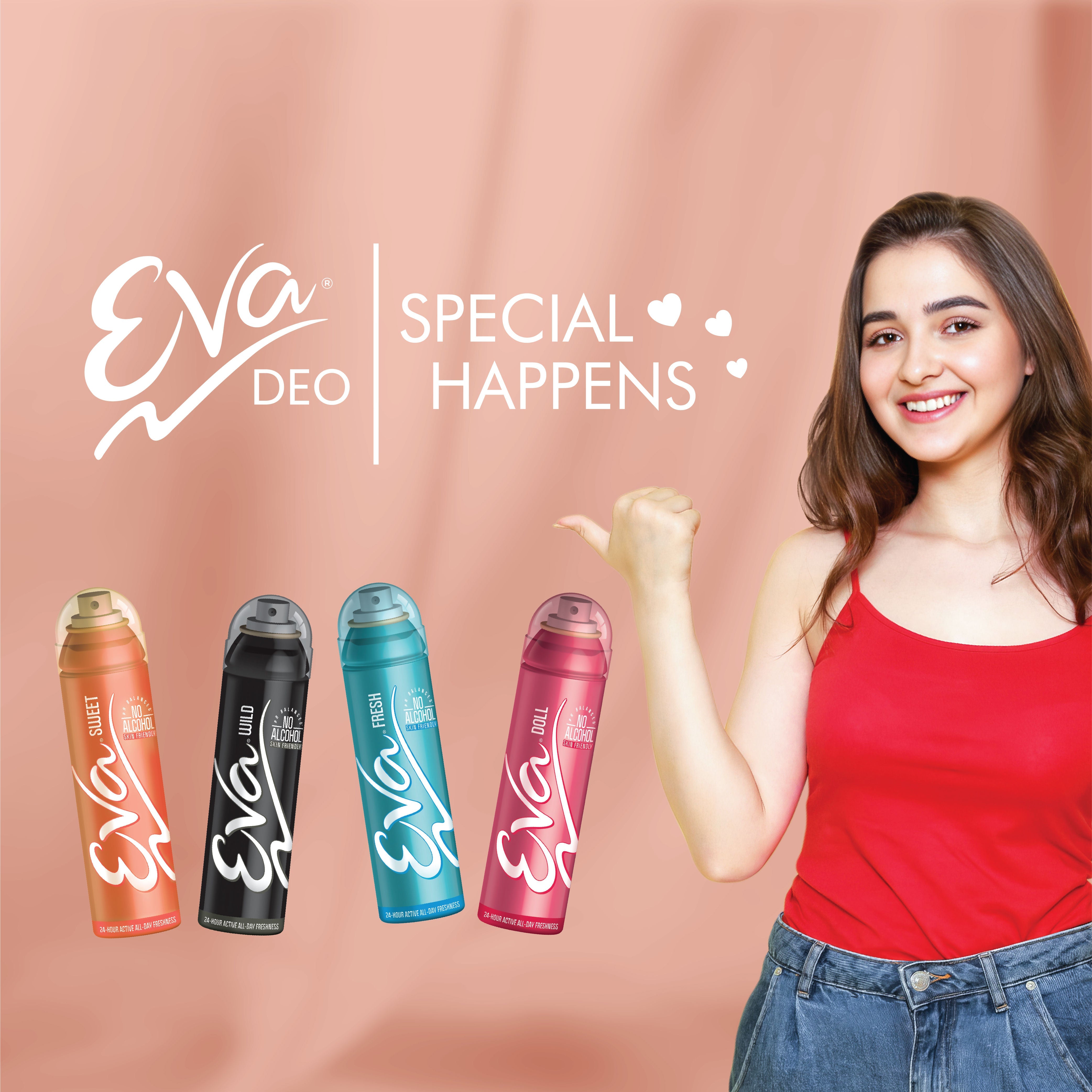 Eva Doll Skin Friendly Deodorant for Women, 150ml Buy at Indicrest Image 6