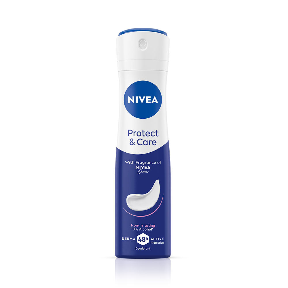 Nivea WoMEN Deodorant, Protect & Care, Non-Irritating & 48h Protection with Nivea Creme Fragrance, 150ml Buy at Indicrest