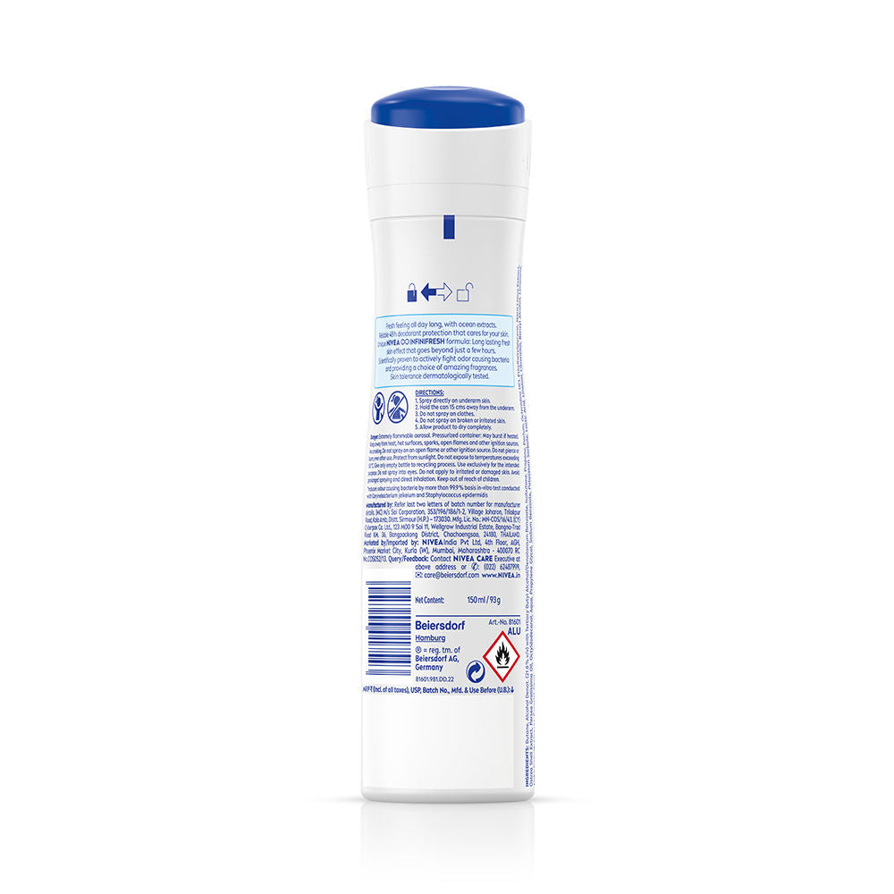 Nivea Women Deodorant, Fresh Natural, Long Lasting Freshness & 48h Protection, 150ml Buy at Indicrest Image 6