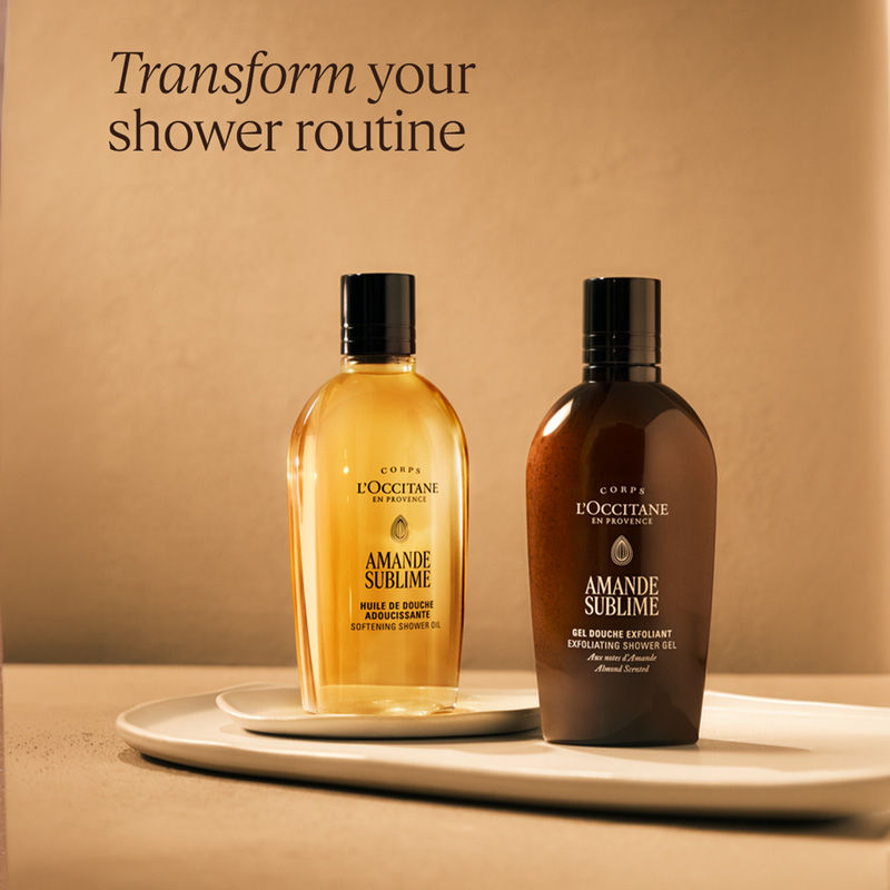 L'Occitane Almond Exfoliating Shower Gel, 200ml