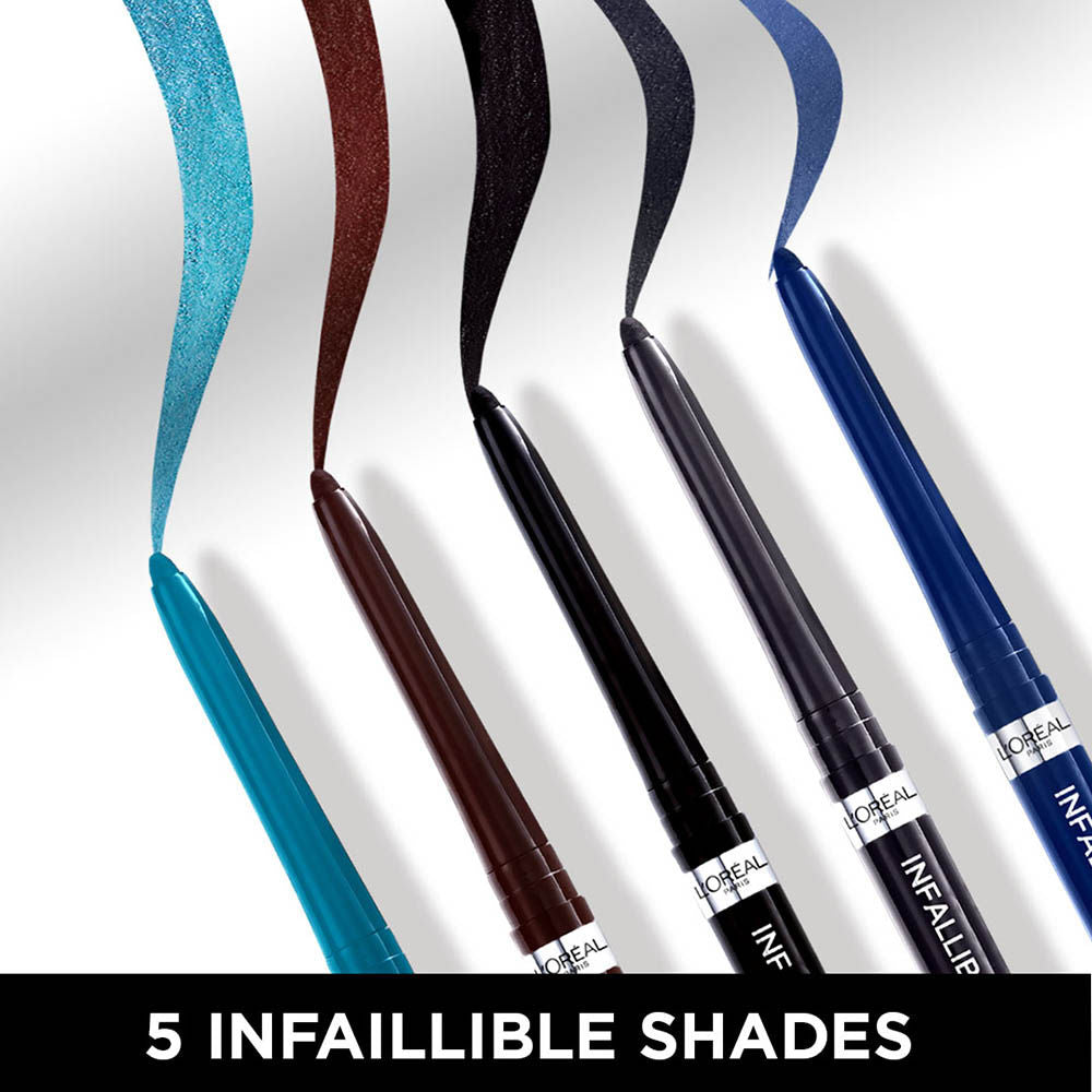 L'Oreal Paris Infaillible Grip Upto 36H Gel Automatic Eye Liner - 001 Intense Black, 5g Buy at Indicrest Image 4