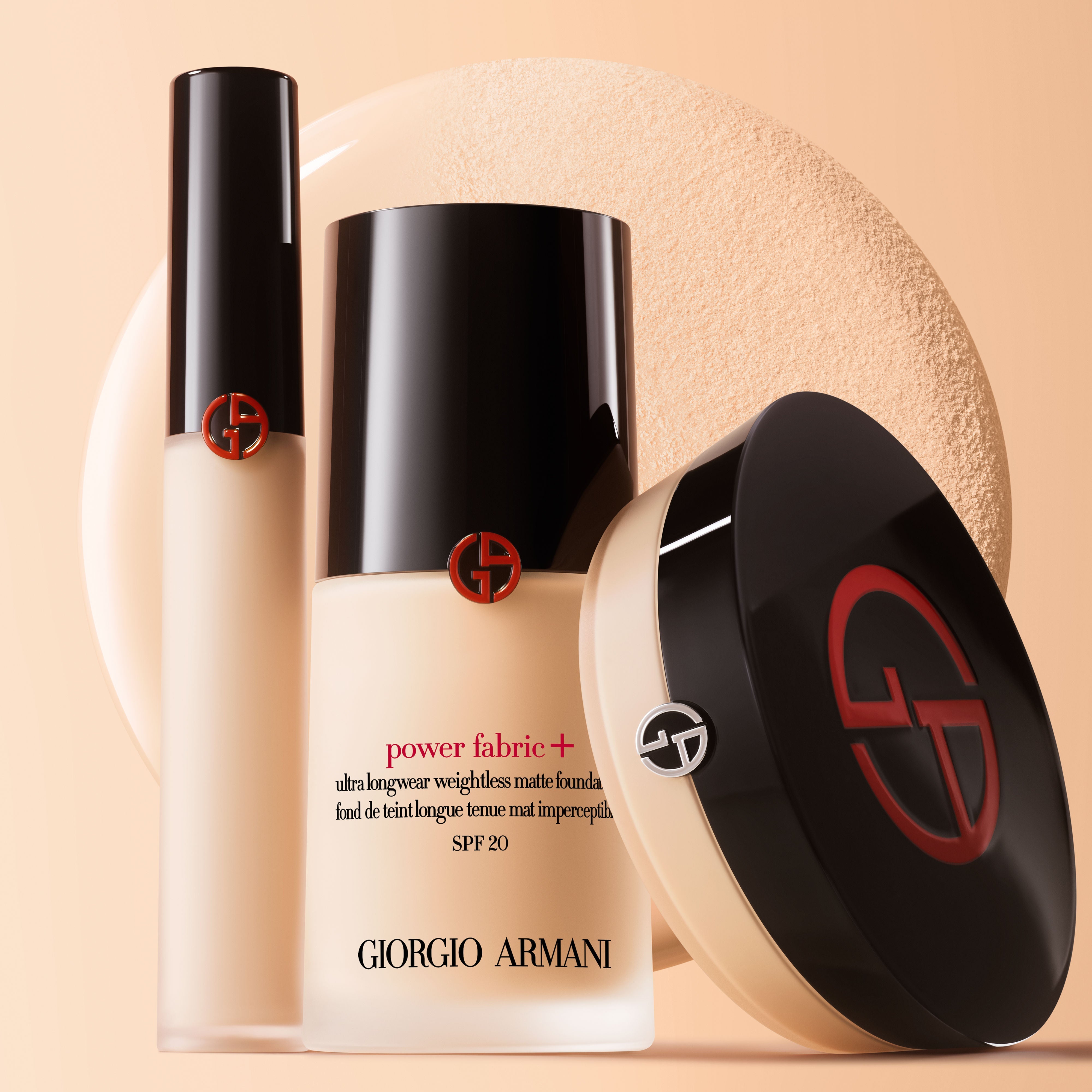 Armani Beauty Power Fabric + Setting Powder - Shade 01, 9.4g