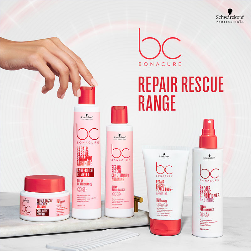 Schwarzkopf Professional Bonacure Repair Rescue Shampoo with Arginine, 250ml Buy at Indicrest Image 14