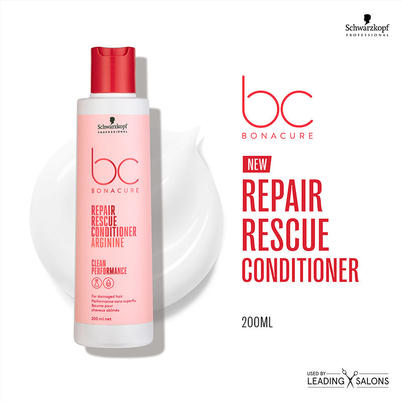 Schwarzkopf Professional Bonacure Repair Rescue Conditioner With Arginine, 200ml Buy at Indicrest