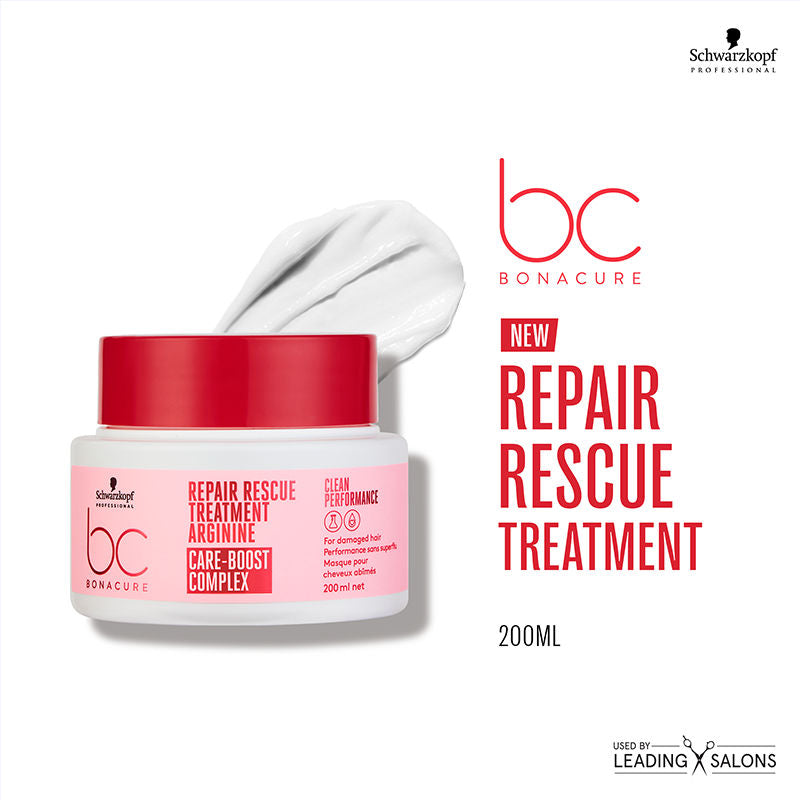 Schwarzkopf Professional Bonacure Repair Rescue Treatment With Arginine, 200ml Buy at Indicrest