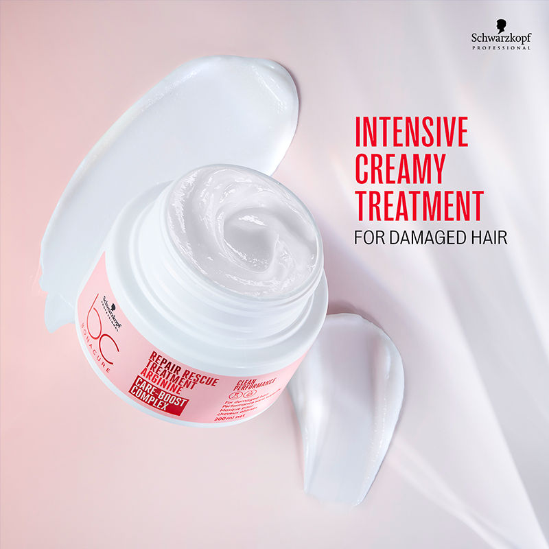 Schwarzkopf Professional Bonacure Repair Rescue Treatment With Arginine, 200ml Buy at Indicrest Image 3