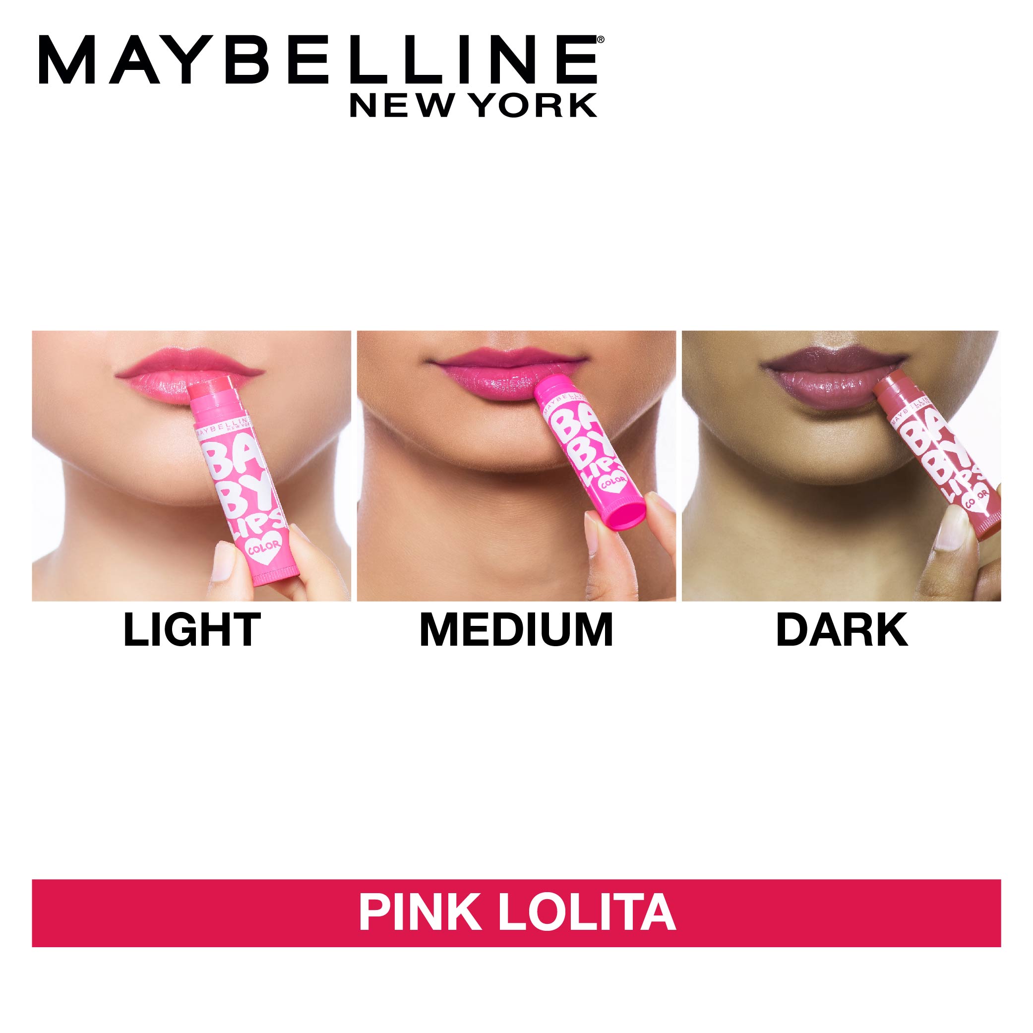 Maybelline New York Baby Lips Color Lip Balm with SPF 11, Lasts UpTo 24H - Pink Lolita + Cherry Kiss Combo, 8g Buy at Indicrest Image 5