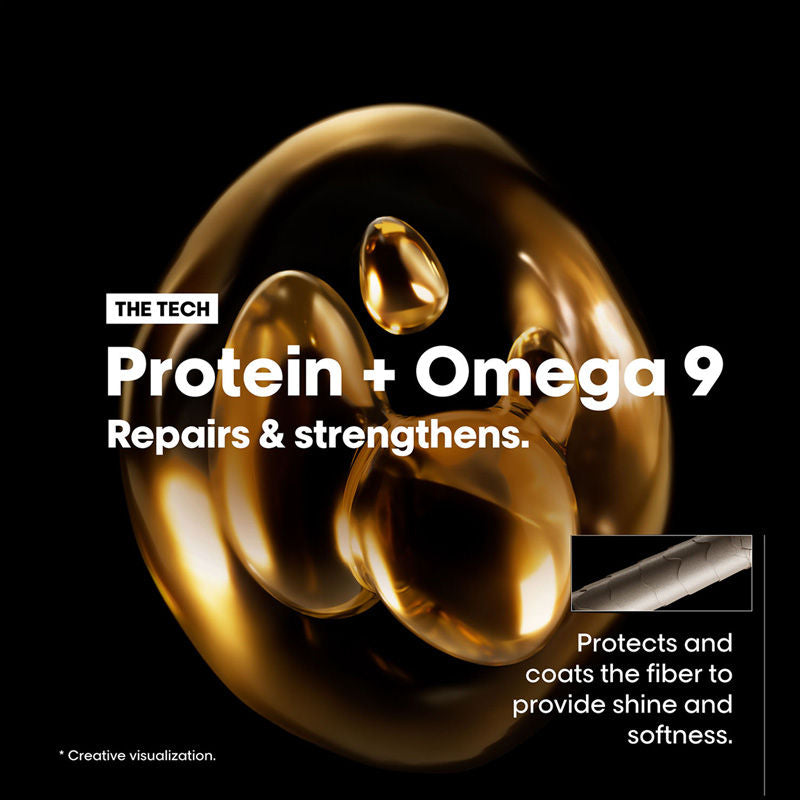 L'Oreal Professionnel Absolut Repair Shampoo, 300ml | Hair Mask, 250ml | Hair Serum, 90g Combo For Damaged Hair