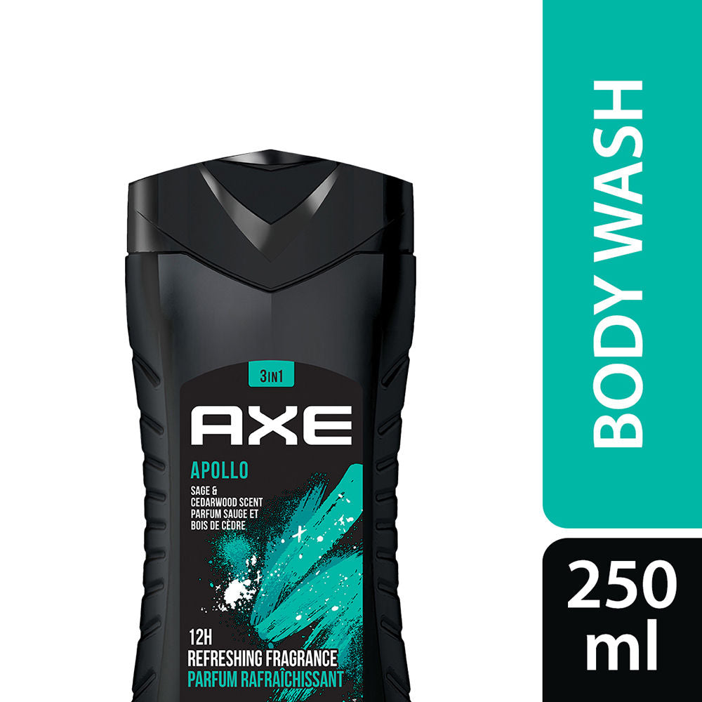 Axe Apollo 3 In 1 Body, Face & Hair Wash For Men, 250ml Buy at Indicrest