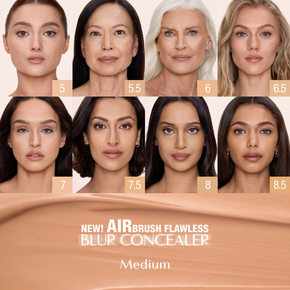 Charlotte Tilbury Airbrush Flawless Blur Concealer - 7 - Medium, 8.3g