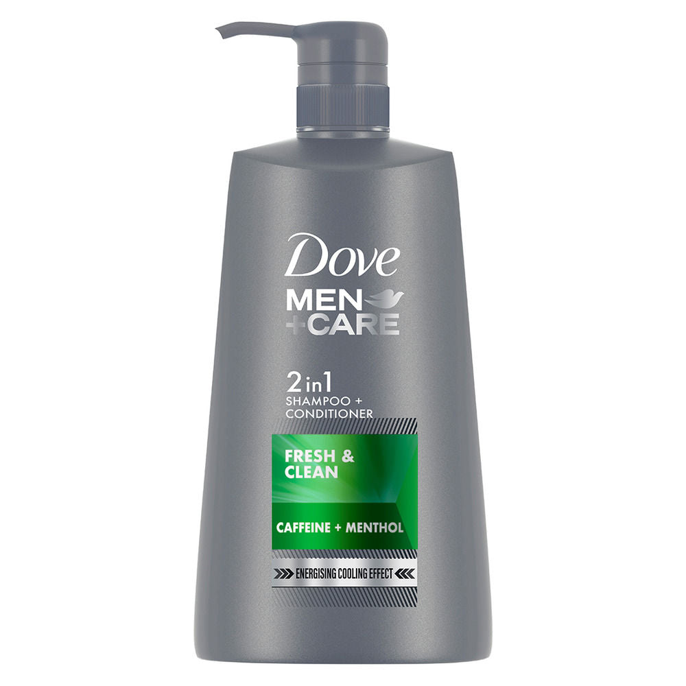 Dove Men +Care Fresh & Clean 2 In 1 Shampoo + Conditioner, 650ml Buy at Indicrest