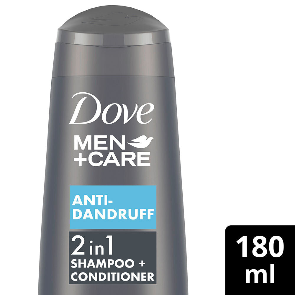 Dove Men +Care Anti Dandruff 2 In 1 Shampoo + Conditioner, 180ml Buy at Indicrest Image 3