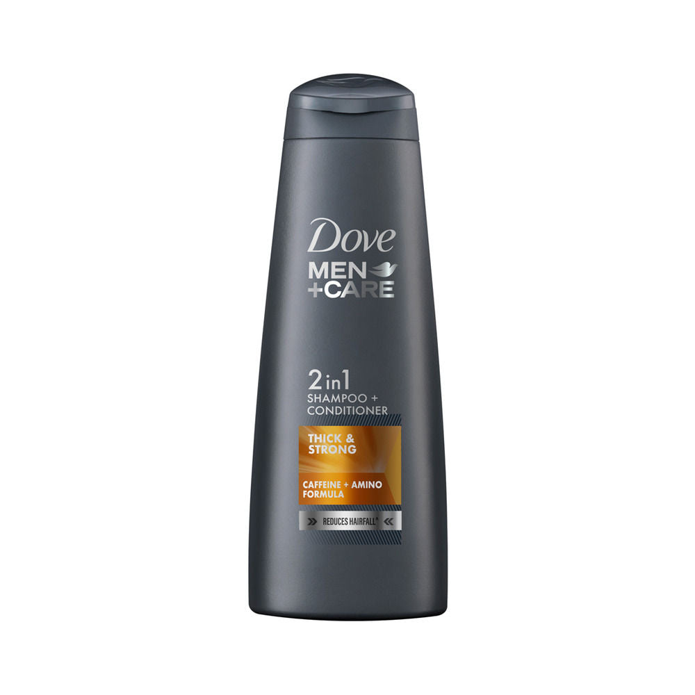 Dove Men +Care Thick & Strong 2 In 1 Shampoo + Conditioner, 340ml Buy at Indicrest