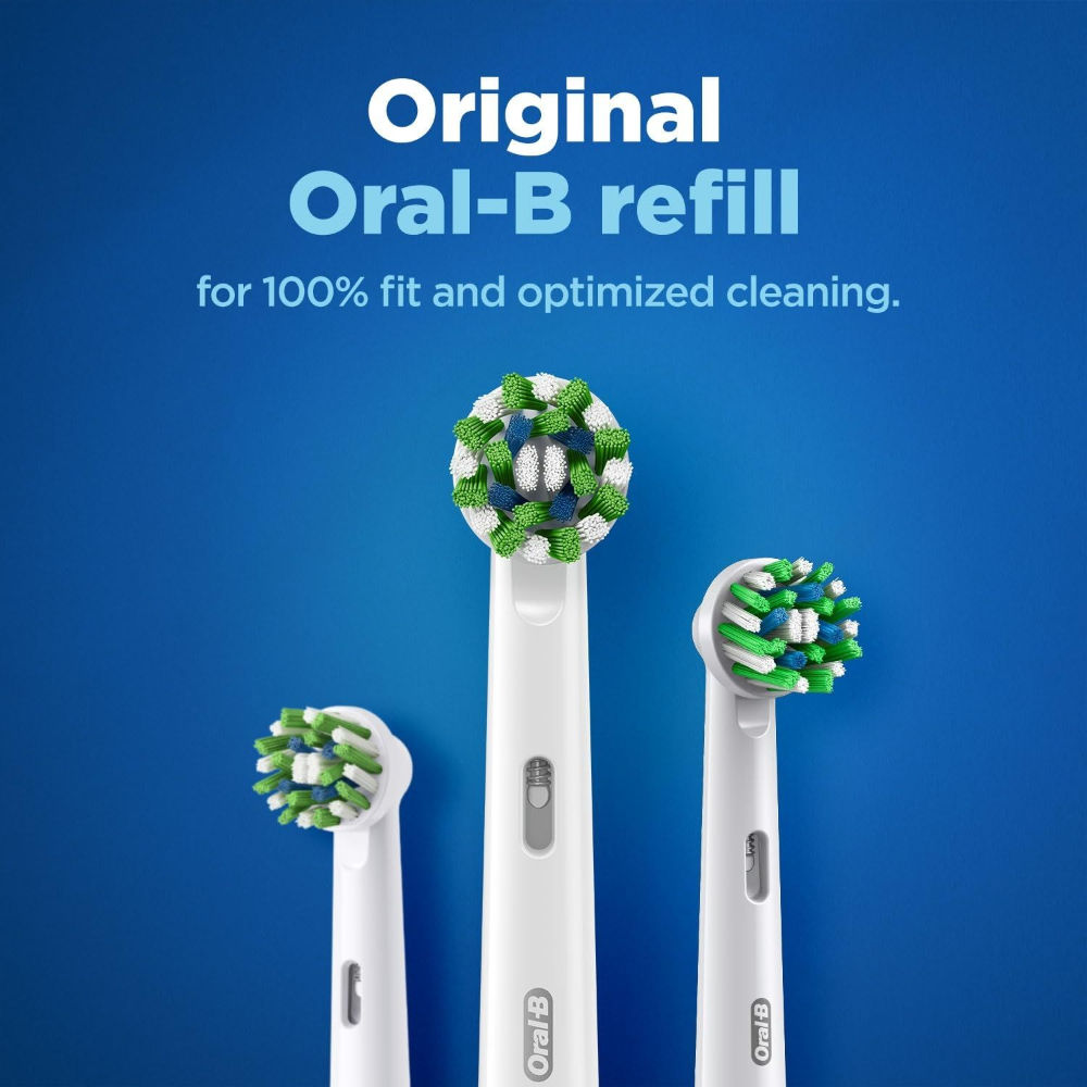 Oral-B Cross Action Electric Toothbrush Replacement Heads (Pack of 2) Buy at Indicrest Image 2