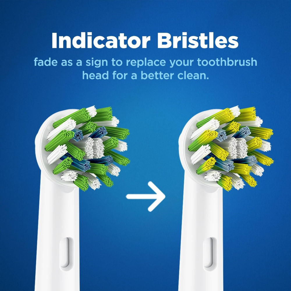 Oral-B Cross Action Electric Toothbrush Replacement Heads (Pack of 2) Buy at Indicrest Image 4