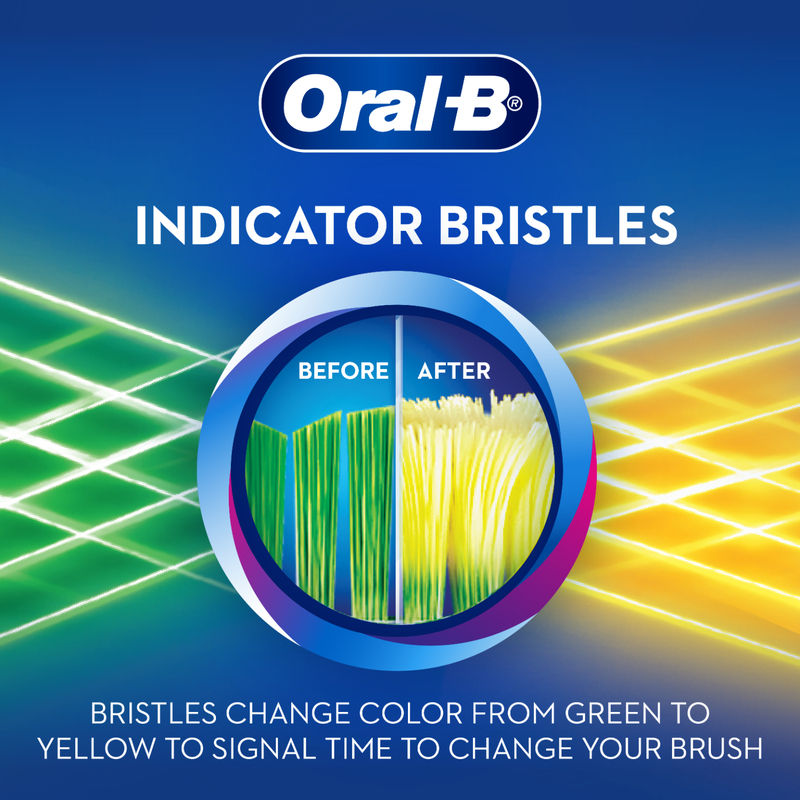 Oral-B Criss Cross Gum Care Toothbrush (Pack of 1, medium), 15.2g Buy at Indicrest Image 6