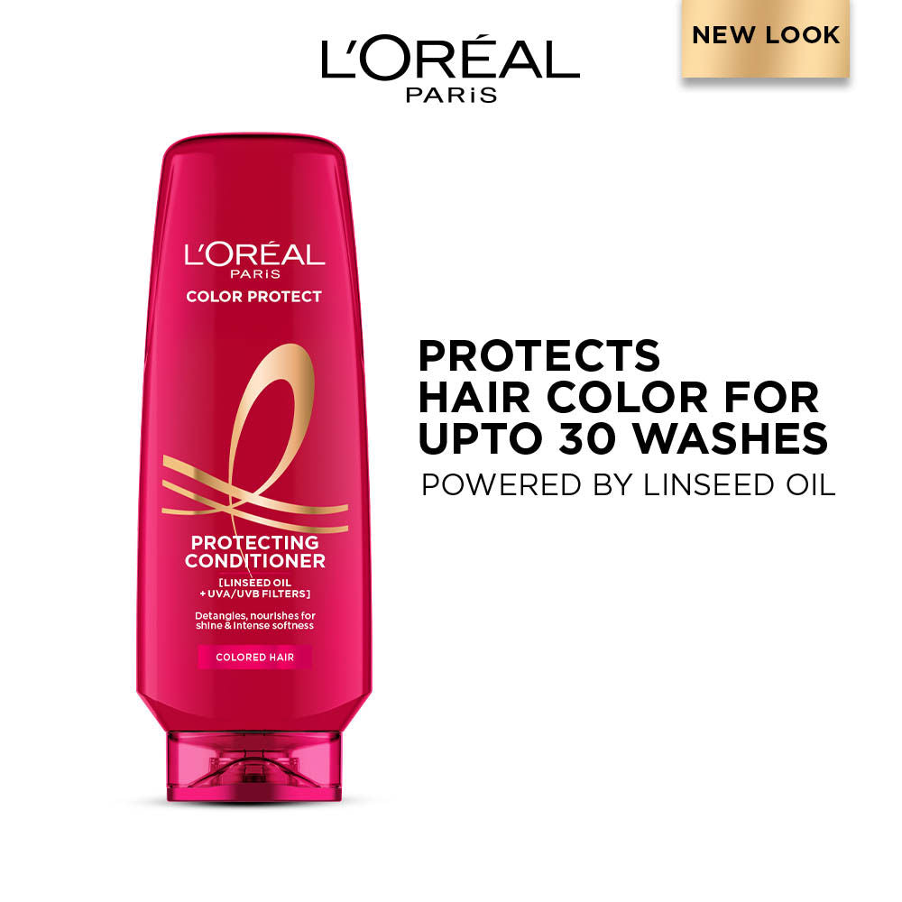 L'Oreal Paris Colour Protecting Conditioner For Coloured Hair With UVA/UVB Filters, 180ml Buy at Indicrest