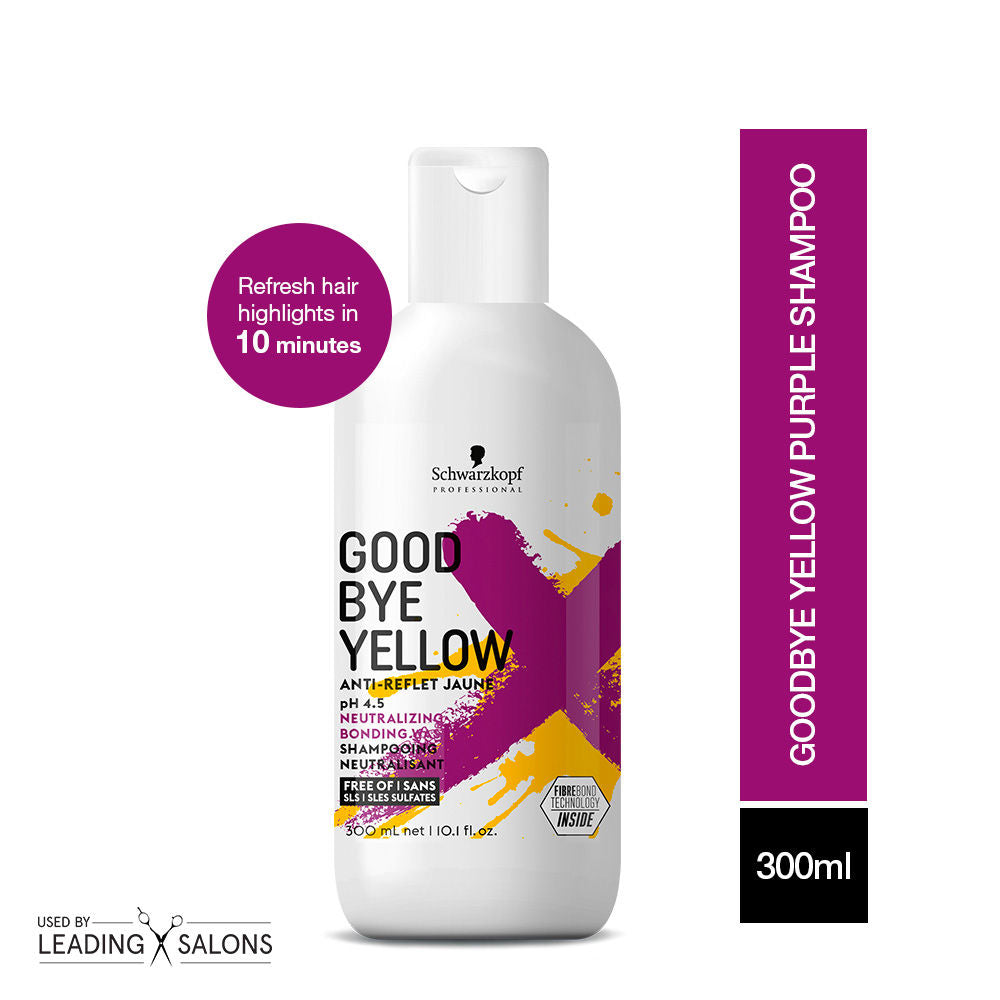 Schwarzkopf Professional Goodbye Yellow Neutralizing Shampoo pH 4.5, 300ml Buy at Indicrest