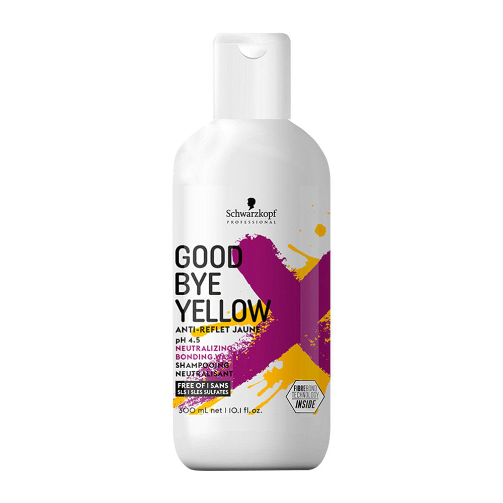 Schwarzkopf Professional Goodbye Yellow Neutralizing Shampoo pH 4.5, 300ml Buy at Indicrest Image 8